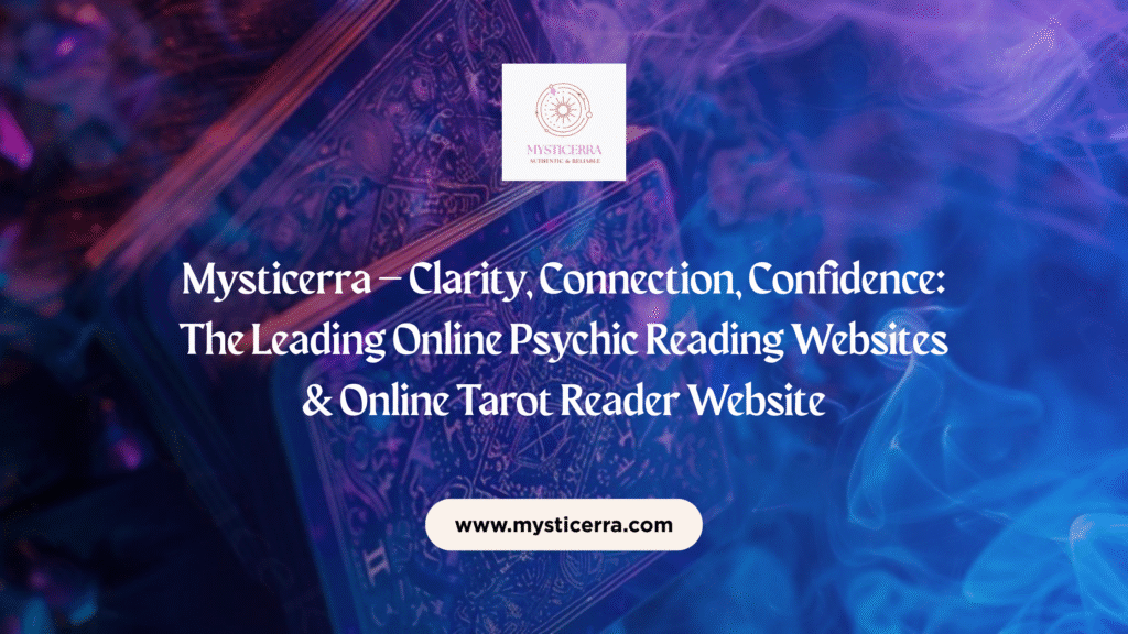 Mysticerra – Clarity, Connection, Confidence: The Leading Online Psychic Reading Websites & Online Tarot Reader Website